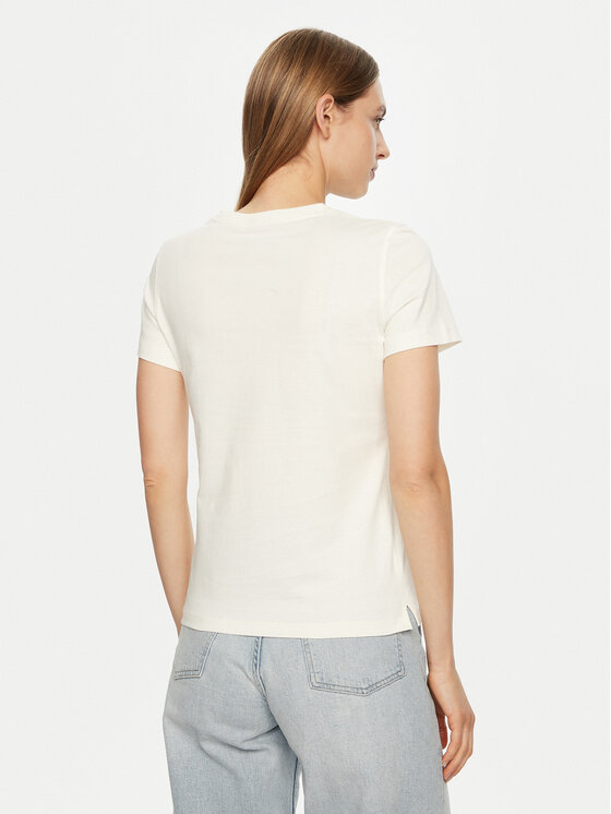 Guess Guess Футболка W5RI10 I3Z14 Écru Regular Fit