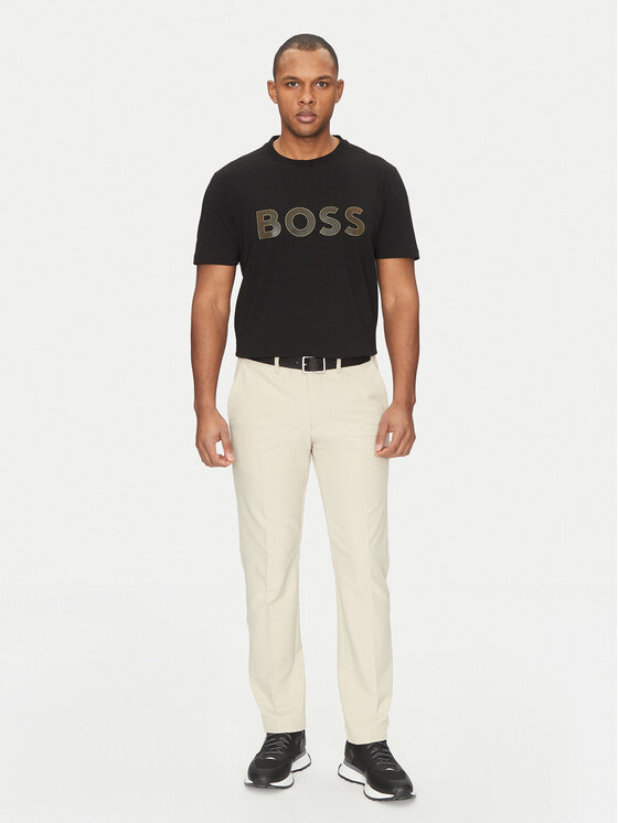 BOSS BOSS Футболка TL Logo 50535170 Чорний Regular Fit