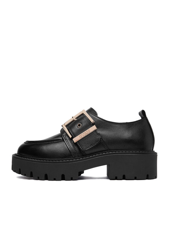 Guess Лофери Guess EO-CI12-LEA-01 Чорний