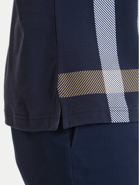 Barbour Barbour Polo marškinėliai Blaine MML1117NY94 Tamsiai mėlyna Regular Fit