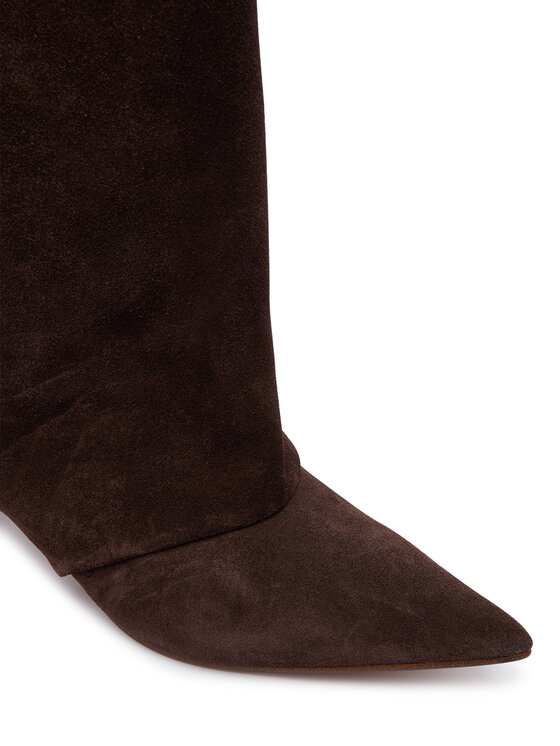 Steve Madden Kozačky Steve Madden Luca 11005118 Hnědá
