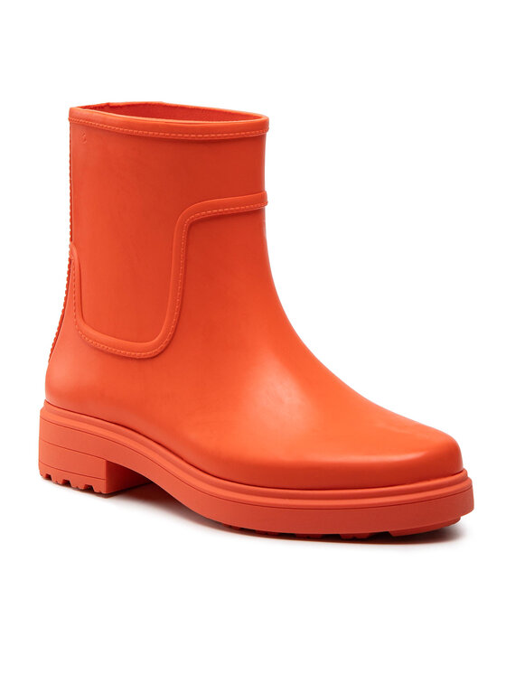 Calvin Klein Guminiai batai Calvin Klein Rain Boot HW0HW01301 Oranžinė