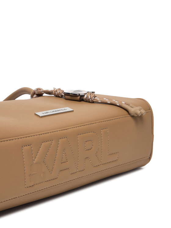 KARL LAGERFELD Ročna torba KARL LAGERFELD B1W30005 Rjava