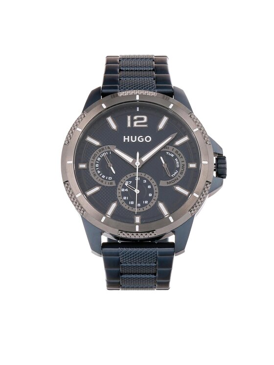 HUGO Hodinky Hugo Sport 1530194 Tmavomodrá