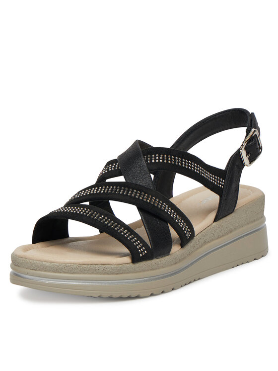 Clara Barson Босоніжки Clara Barson WS2506-09 Чорний