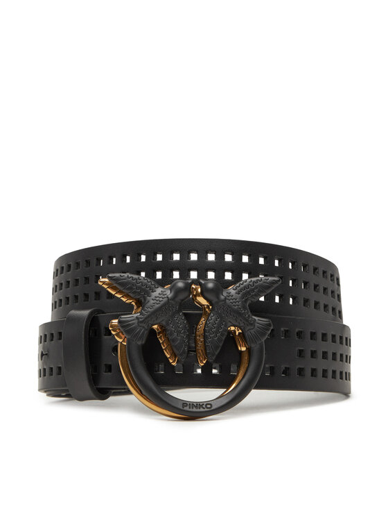 PINKO Curea de Damă PINKO Love Berry H3 Belt PE 25 PLT01 100125 A11W Negru