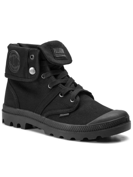 Palladium Trapper stila apavi Palladium Pallabrouse Baggy 02478-001-M Melns