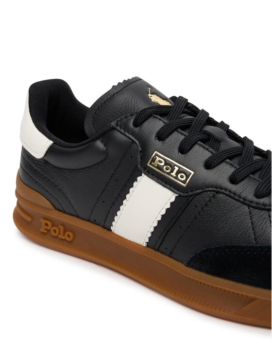 Polo Ralph Lauren Снікерcи Polo Ralph Lauren Aera 804956688008 Чорний