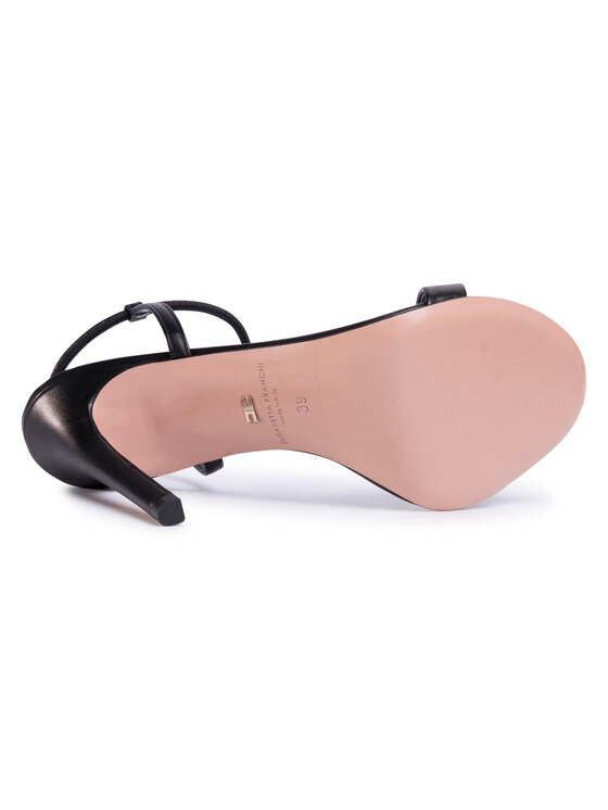 Elisabetta Franchi Босоніжки Elisabetta Franchi SA-84F-02E2-V439 Чорний