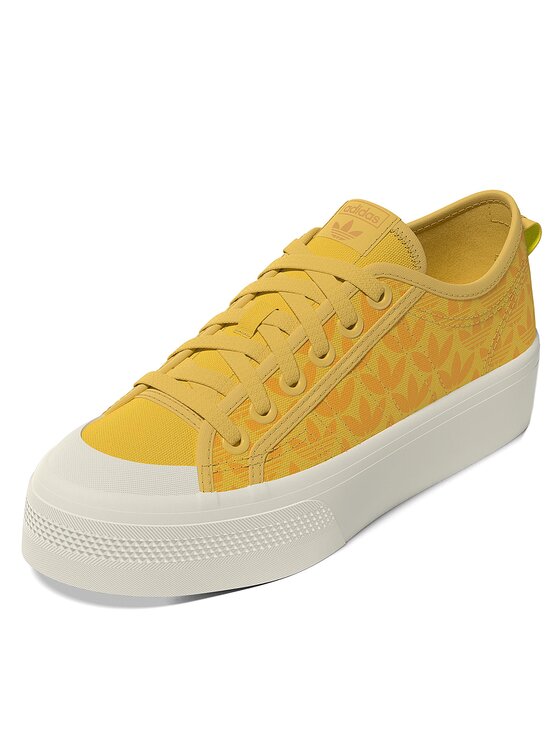 adidas Sneakersy adidas Nizza Platform Shoes HQ1967 Žltá