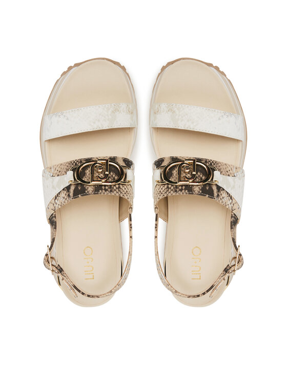 Liu Jo Sandali Liu Jo Maxi Wonder Sandal 30 BA5081 EX289 Bež