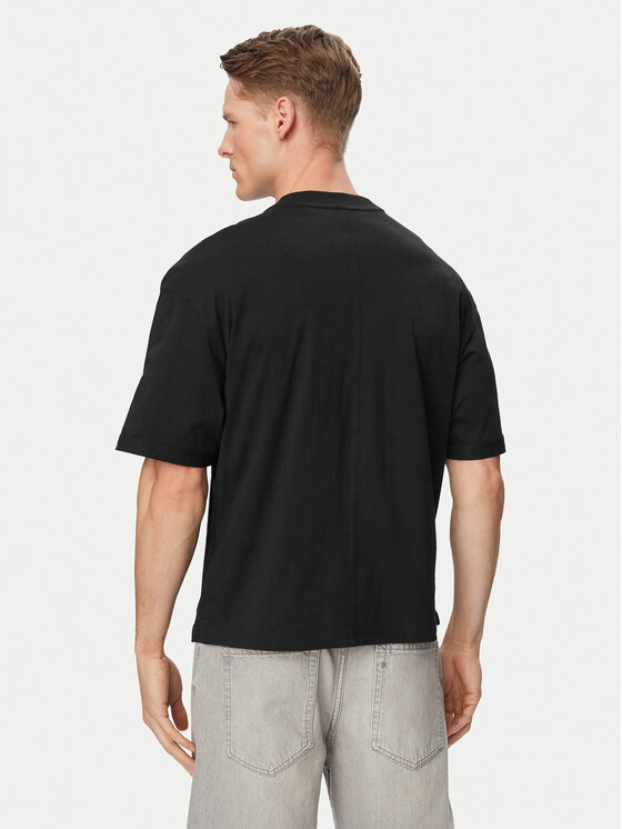 HUGO HUGO Camiseta Nohacrop 50556406 Negro Loose Fit
