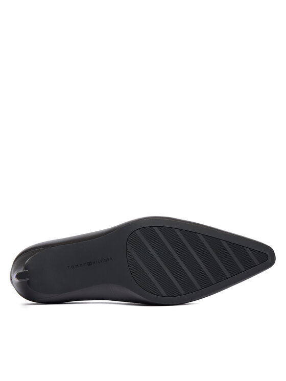 Tommy Hilfiger Décolleté Tommy Hilfiger Th Logo Lth Pump Slanted Hl FW0FW09008 Nero