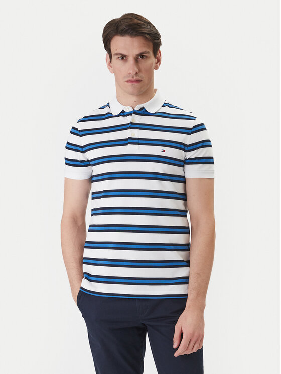 Tommy Hilfiger Tommy Hilfiger Polo 1985 MW0MW17771 Azul Slim Fit