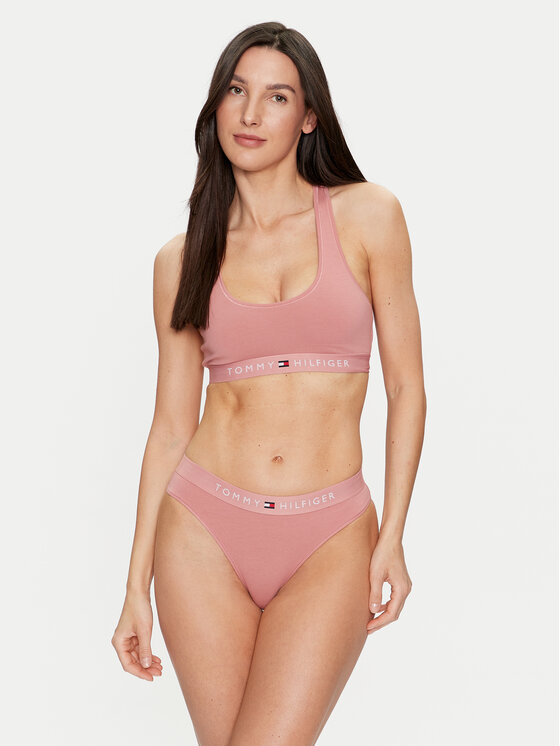 Tommy Hilfiger Tommy Hilfiger Top de sujetador UW0UW04143 Rosa
