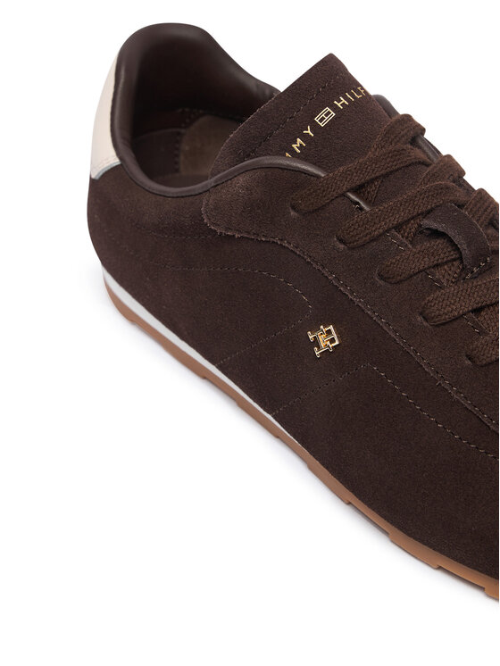 Tommy Hilfiger Sneakersy Tommy Hilfiger Bella Low Runner FW0FW09189 Hnedá
