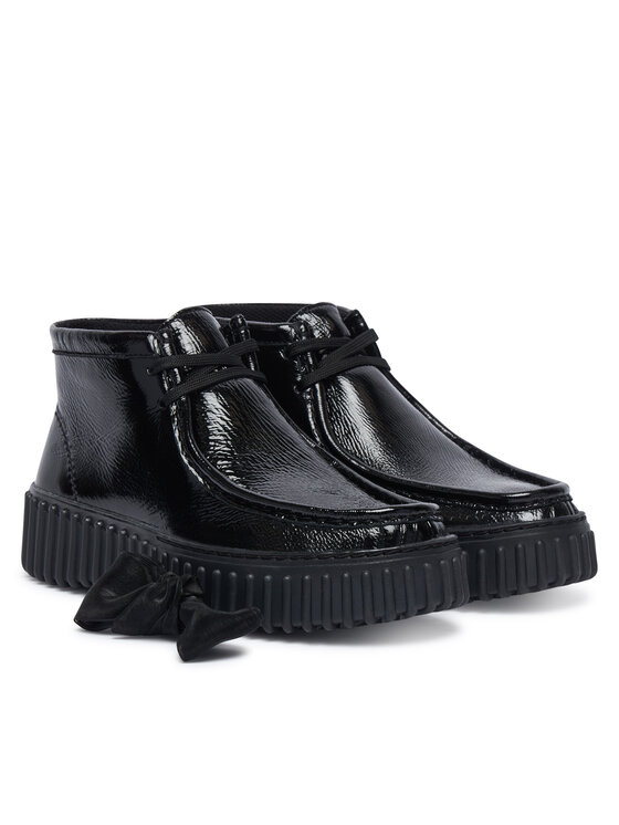 Clarks Черевики Clarks Torhill Moss 26329425 Чорний