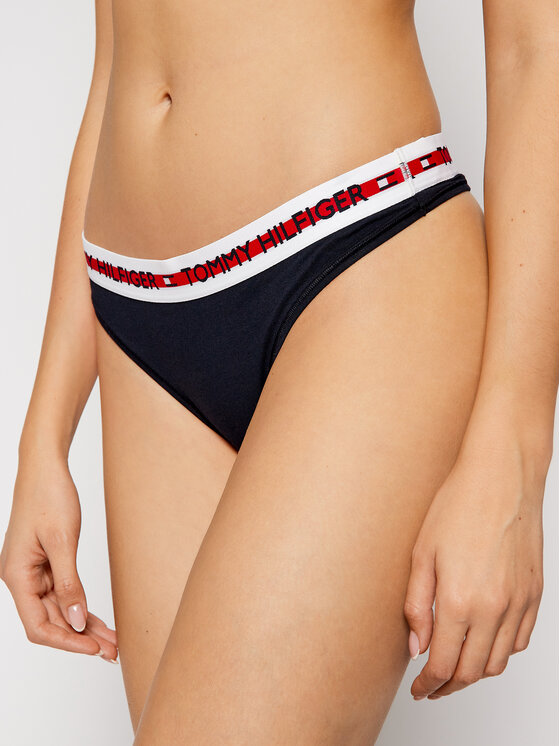 Tommy Hilfiger Tommy Hilfiger Perizoma UW0UW02458 Blu scuro
