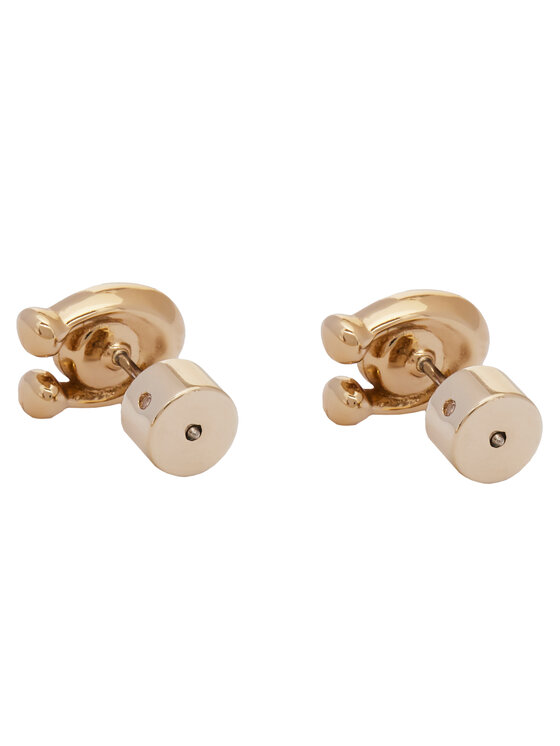 Coach Uhani Coach Signature Stone Stud Earrings 37440614GLD110 Zlata