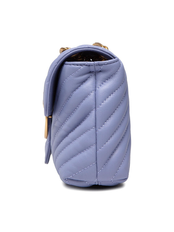PINKO Geantă Pinko Love Mini Lady Puff Chevron 1 Cl AI 22-23 PLTT 1P22Z3 A03Z Violet