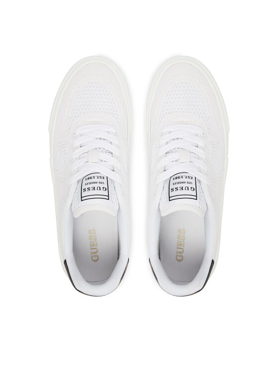 Guess Снікерcи Guess FLJCNH DEN12 Білий