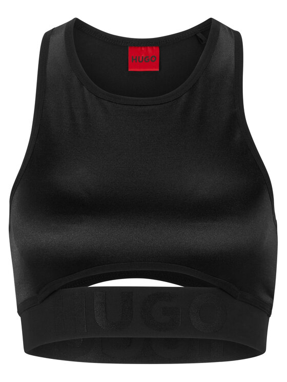 HUGO Hugo Топ 50483533 Чорний Extra Slim Fit