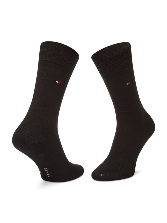 Tommy Hilfiger Дълги чорапи Tommy Hilfiger 100002214 Черен