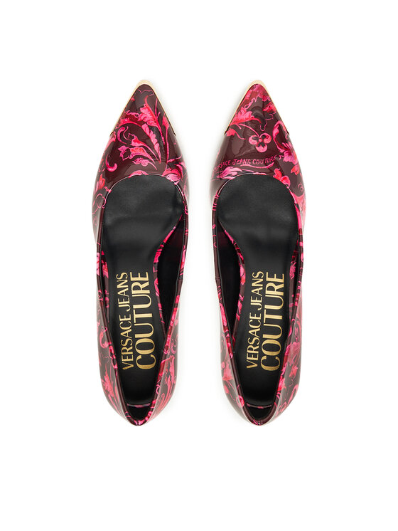 Versace Jeans Couture Štikle Versace Jeans Couture 79VA3S50 ZS366 Tamnocrvena