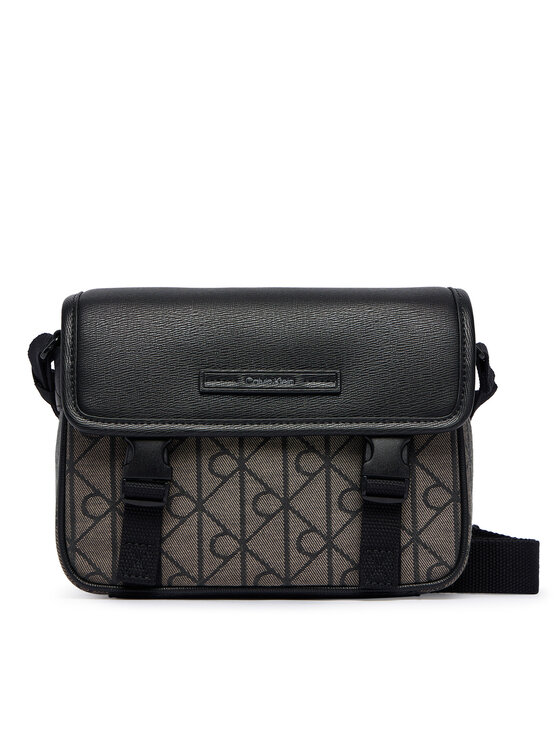 Calvin Klein Crossover torbica Calvin Klein Mixed Emblem Aop LV04D3451G Bež