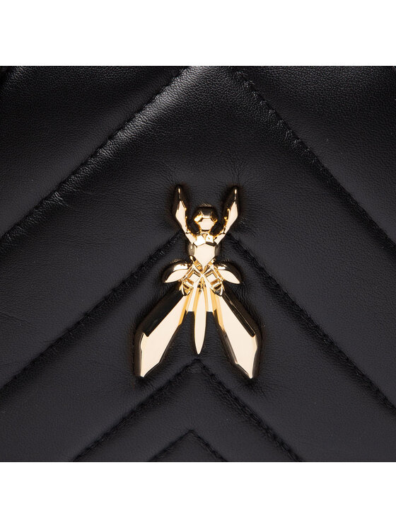 Patrizia Pepe Ročna torba Patrizia Pepe CB0023/L004-K103 Črna