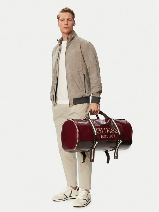 Guess Дорожня сумка Guess TMOSVI P6335 Бордовий