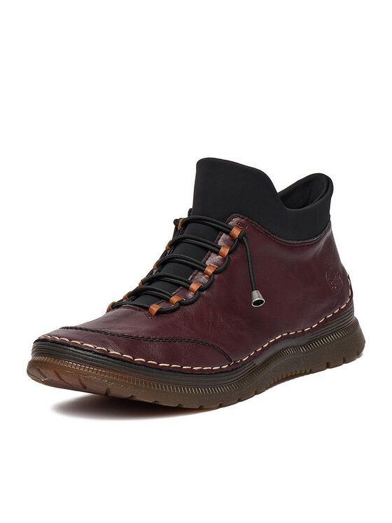 Rieker Зимни обувки Rieker CEO-53650-30 Бордо