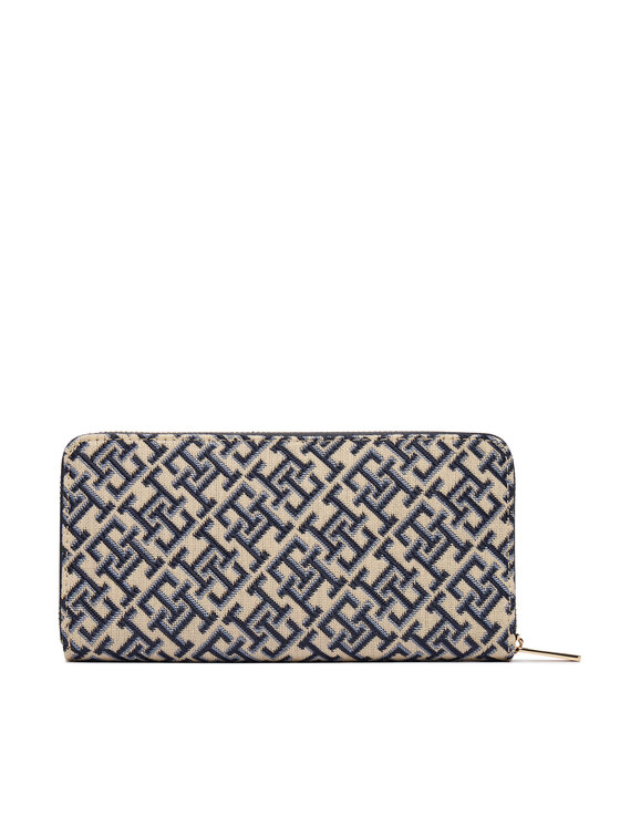Tommy Hilfiger Portafoglio Tommy Hilfiger Th Icon Lrg Za Jacquard AW0AW18796 Blu scuro