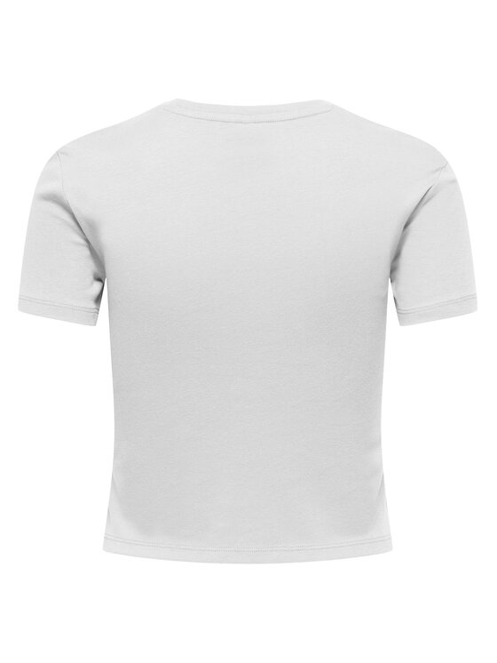 ONLY ONLY Camiseta Kira 15346419 Blanco Regular Fit