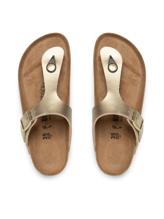 Birkenstock В'єтнамки Birkenstock Gizeh Bs 1016109 Золотий