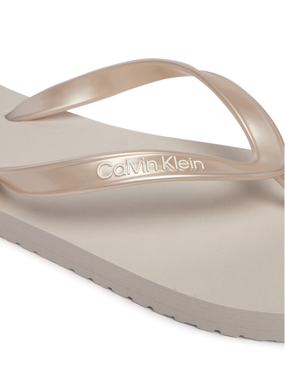 Calvin Klein Japonke Calvin Klein Arwa HW0HW02956 Srebrna