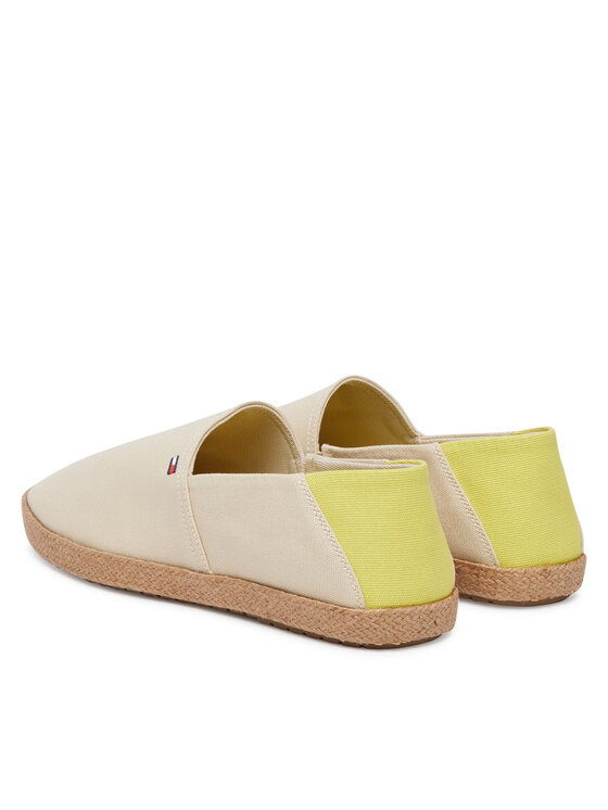 Tommy Hilfiger Espadrillas Tommy Hilfiger Core Hilfiger Espadrille Textile FM0FM05792 Beige