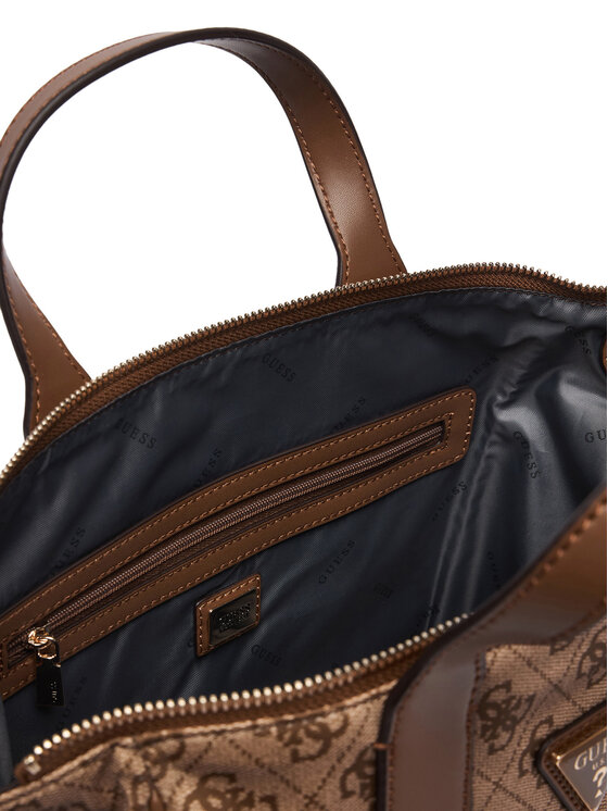 Guess Geantă Guess Adrian Logo Travel TWNB21 68019 Maro