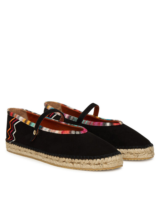 M Missoni Еспадрильї M Missoni Lola MWB012_001 Чорний