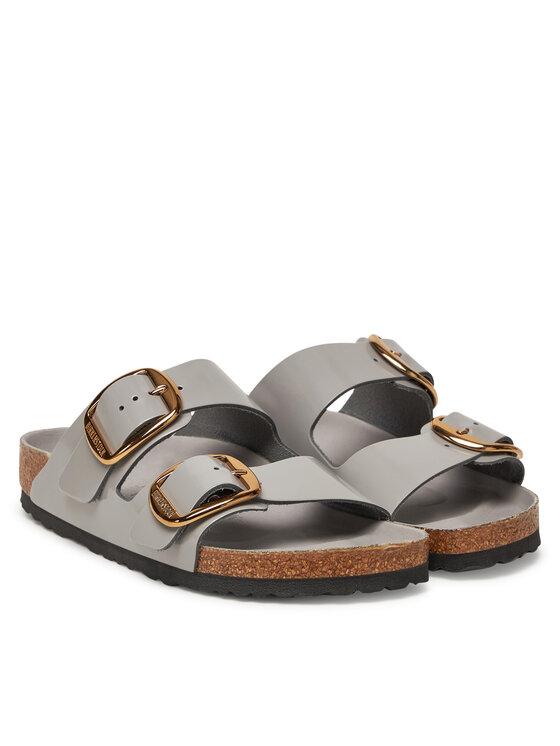 Klapki Birkenstock Arizona Big Buckle Hex 1029391 Szary | Eobuwie