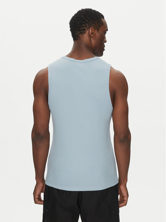 HUGO HUGO Tank top marškinėliai Dapota 50542089 Mėlyna Slim Fit