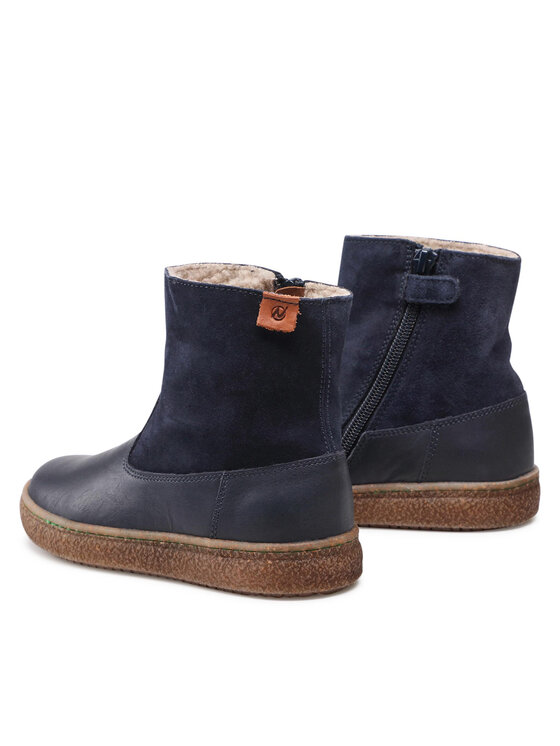 Naturino Kotníková obuv Naturino Alpina 0013001418.11.0C01 Tmavomodrá