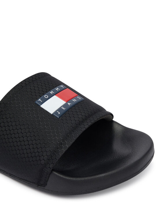 Tommy Jeans Klapki Tommy Jeans Tjm Pool Slide EM0EM01673 Czarny