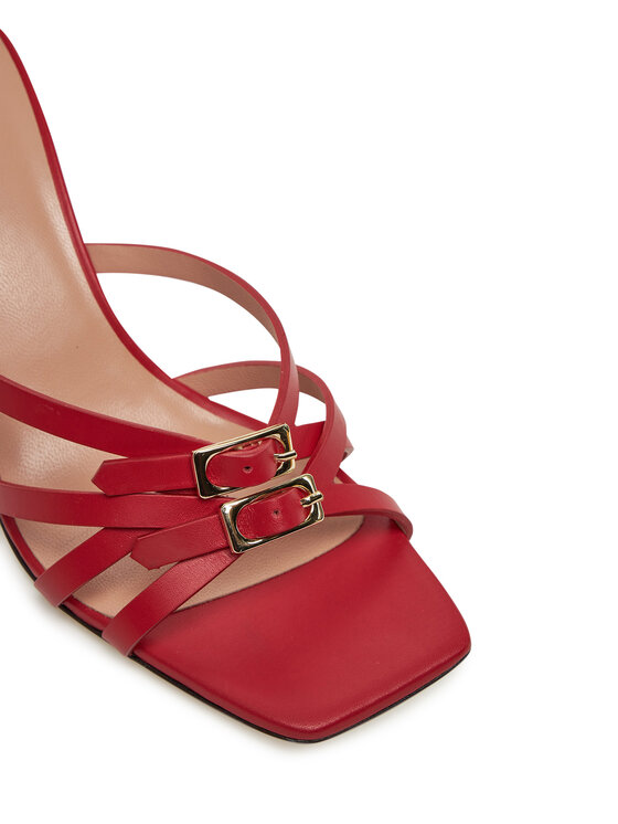 Pollini Klapki Pollini SA28217C0MTC0501 Czerwony