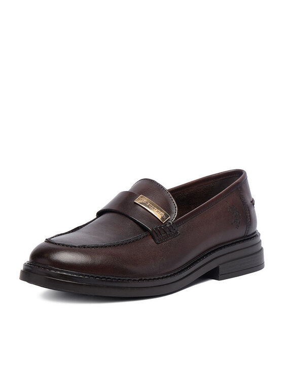 U.S. Polo Assn. Лофери U.S. Polo Assn. EO-ALYA001W/6L1 Темно-коричневий