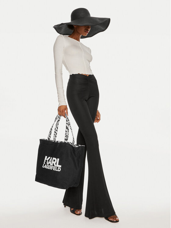 KARL LAGERFELD Táska KARL LAGERFELD Zebra 241W3887 Színes