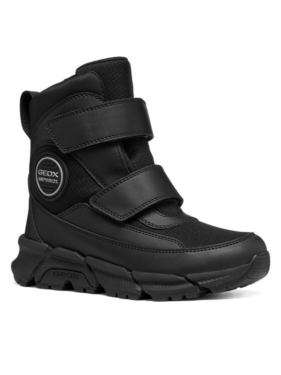 Geox Bakancs Geox J Flexyper Plus Boy B Abx J66LCG 0FU54 C9999 M Fekete