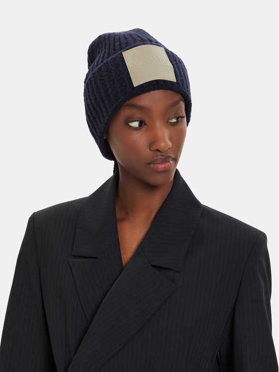 Max Mara Leisure Čepice Max Mara Leisure 2426576018 Tmavomodrá
