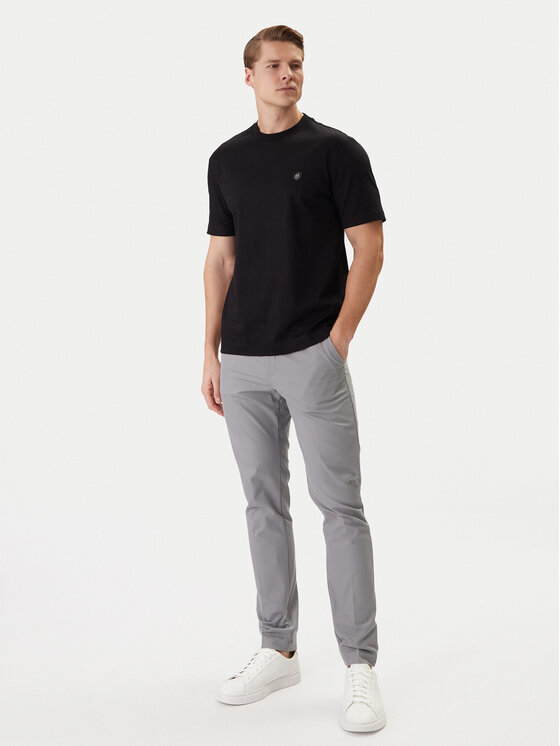 BOSS BOSS Camiseta 50555844 Negro Regular Fit