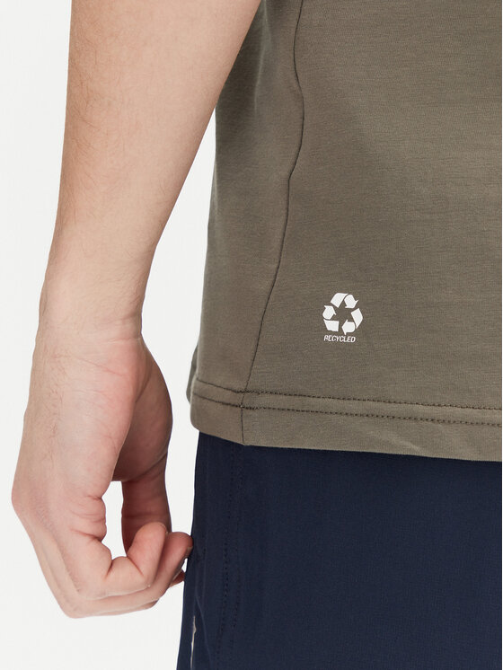 Aulp Aulp T-Shirt Roque Χακί Regular Fit